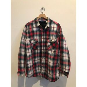 Woolrich minimalist insulated flannel shirt XL